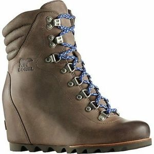 SOREL CONQUEST WEDGE BOOTS - KETTLE
